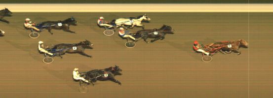 Målfoto for løp 5 på bane MO den 11.03.2021