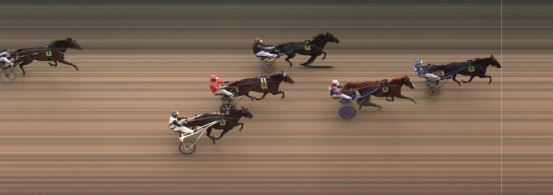 Målfoto for løp 9 på bane MO den 16.05.2021