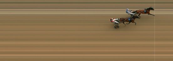 Målfoto for løp 2 på bane MO den 16.06.2021