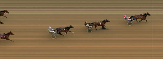 Målfoto for løp 8 på bane MO den 16.06.2021