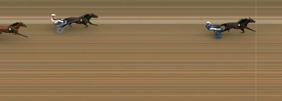 Målfoto for løp 6 på bane MO den 22.06.2021