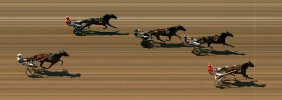 Målfoto for løp 1 på bane MO den 03.07.2021