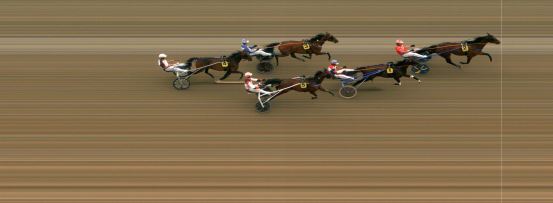 Målfoto for løp 1 på bane MO den 18.07.2021