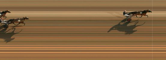 Målfoto for løp 5 på bane MO den 18.07.2021