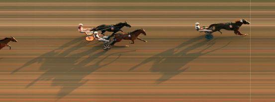 Målfoto for løp 8 på bane MO den 25.07.2021