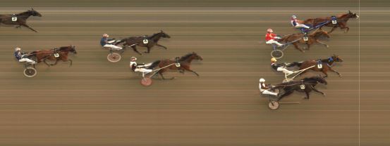 Målfoto for løp 5 på bane MO den 23.08.2021