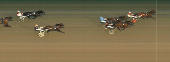 Målfoto for løp 6 på bane MO den 23.08.2021