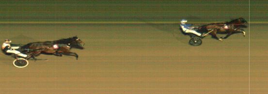 Målfoto for løp 8 på bane MO den 23.08.2021