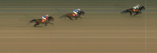 Målfoto for løp 6 på bane MO den 15.09.2021