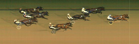 Målfoto for løp 6 på bane MO den 27.09.2021