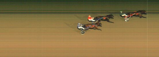 Målfoto for løp 3 på bane MO den 10.10.2021