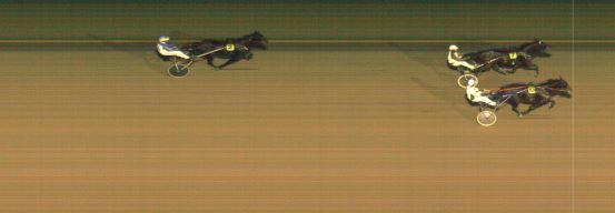 Målfoto for løp 9 på bane MO den 10.10.2021