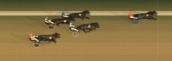 Målfoto for løp 1 på bane MO den 08.12.2021