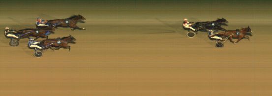 Målfoto for løp 2 på bane MO den 27.12.2021