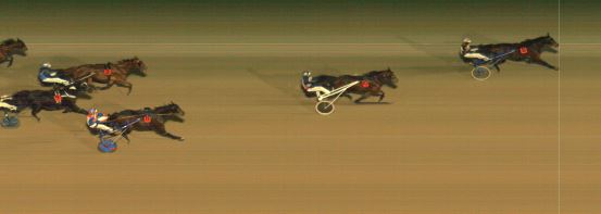 Målfoto for løp 3 på bane MO den 27.12.2021