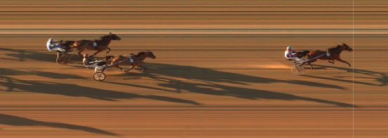 Målfoto for løp 2 på bane MO den 05.01.2022