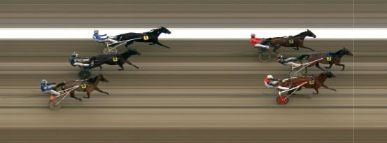 Målfoto for løp 1 på bane MO den 12.01.2022