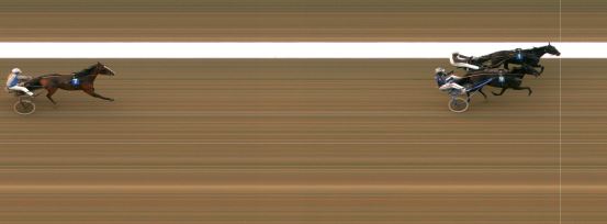 Målfoto for løp 2 på bane MO den 02.02.2022