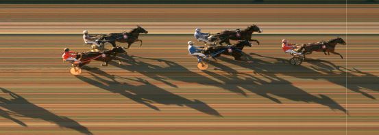 Målfoto for løp 8 på bane MO den 09.02.2022