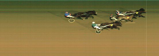 Målfoto for løp 1 på bane MO den 27.02.2022