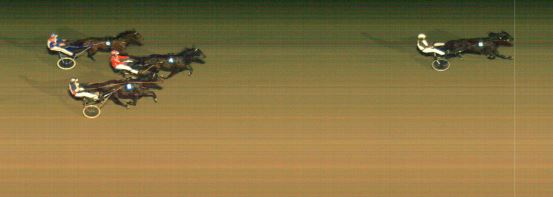 Målfoto for løp 2 på bane MO den 06.03.2022