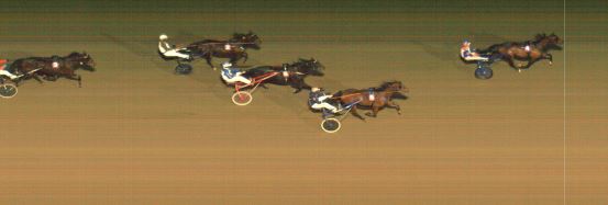 Målfoto for løp 8 på bane MO den 06.03.2022