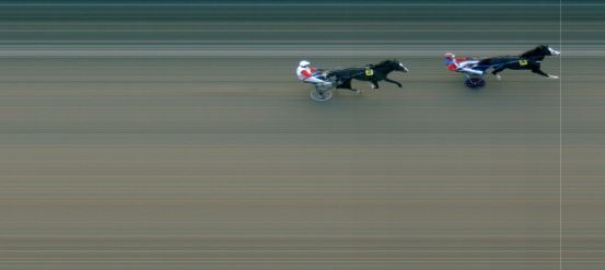 Målfoto for løp 1 på bane MO den 13.03.2022