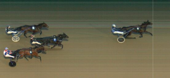 Målfoto for løp 2 på bane MO den 13.03.2022