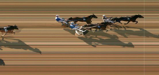 Målfoto for løp 2 på bane MO den 19.03.2022