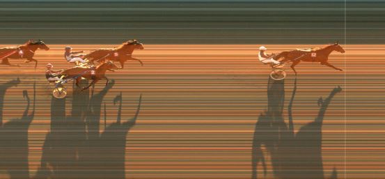 Målfoto for løp 8 på bane MO den 19.03.2022