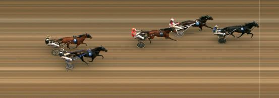 Målfoto for løp 2 på bane MO den 14.04.2022