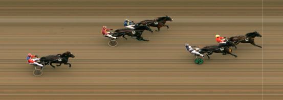 Målfoto for løp 5 på bane MO den 14.04.2022