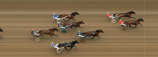 Målfoto for løp 6 på bane MO den 14.04.2022