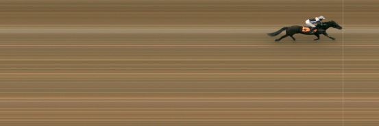 Målfoto for løp 8 på bane MO den 14.04.2022