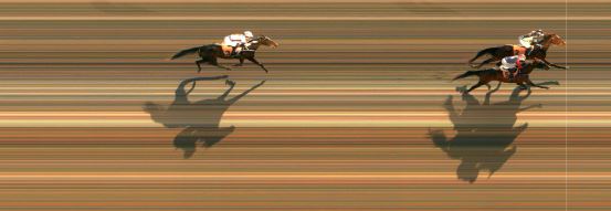 Målfoto for løp 4 på bane MO den 27.04.2022