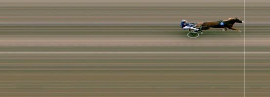 Målfoto for løp 2 på bane MO den 04.05.2022