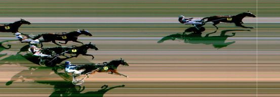 Målfoto for løp 1 på bane MO den 16.06.2022