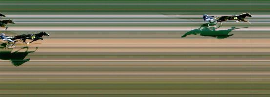 Målfoto for løp 1 på bane MO den 02.07.2022