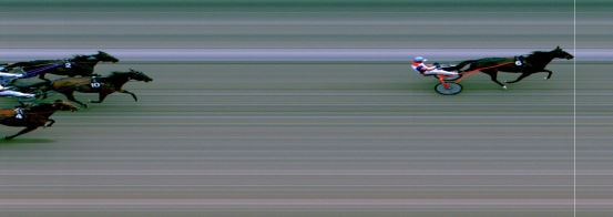 Målfoto for løp 6 på bane MO den 17.07.2022