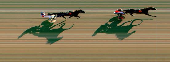 Målfoto for løp 3 på bane MO den 11.08.2022