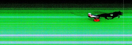 Målfoto for løp 9 på bane MO den 11.08.2022