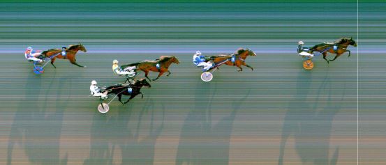 Målfoto for løp 2 på bane MO den 18.09.2022