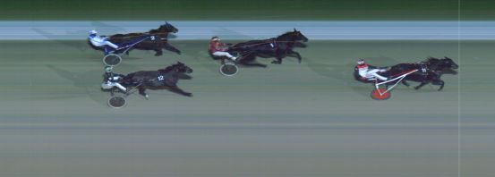 Målfoto for løp 6 på bane MO den 08.12.2022