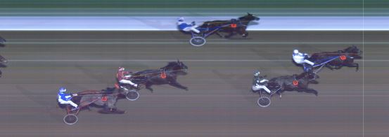 Målfoto for løp 3 på bane MO den 18.12.2022