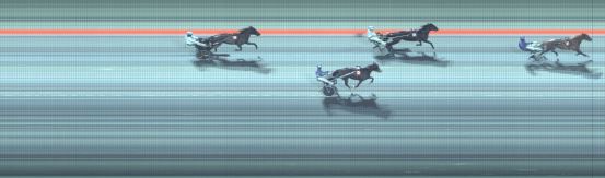 Målfoto for løp 3 på bane MO den 08.01.2023