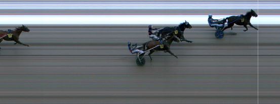 Målfoto for løp 1 på bane MO den 18.01.2023