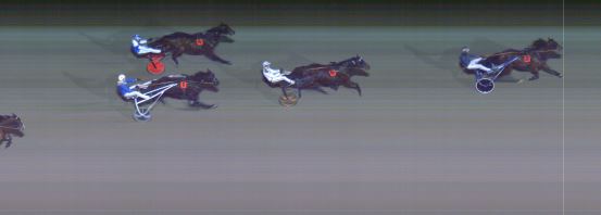 Målfoto for løp 3 på bane MO den 27.01.2023