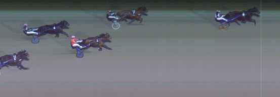 Målfoto for løp 6 på bane MO den 27.01.2023