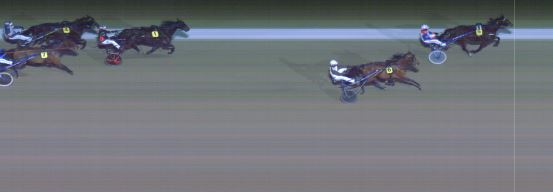 Målfoto for løp 1 på bane MO den 03.02.2023