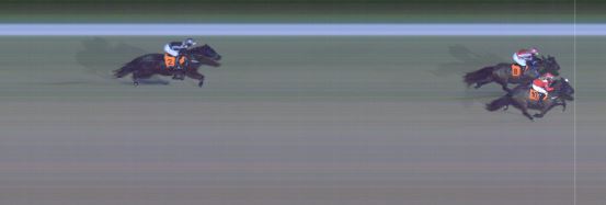 Målfoto for løp 3 på bane MO den 03.02.2023